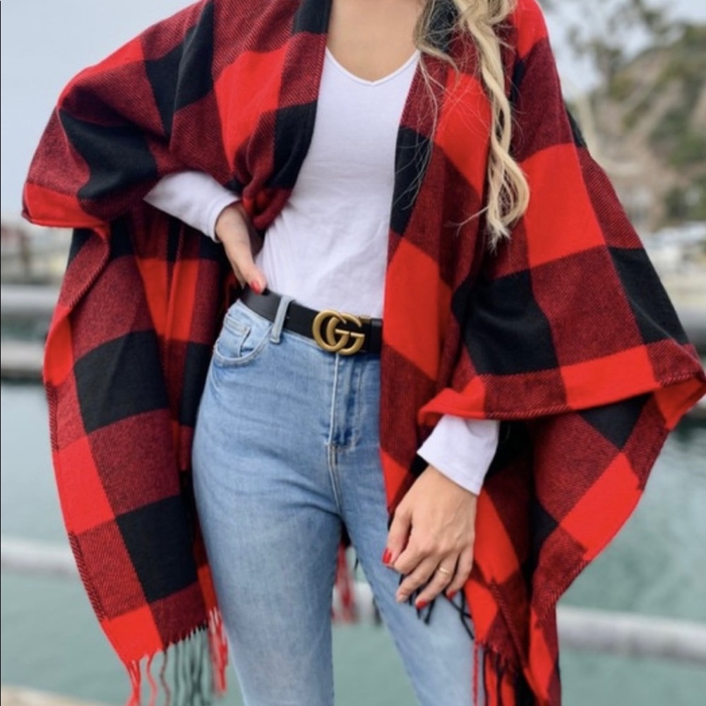 Plaid Kimono